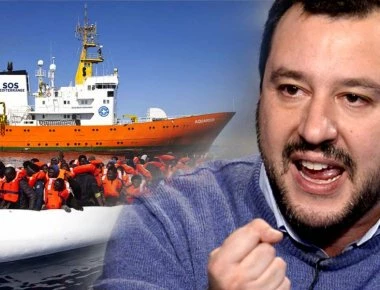 Στην Ισπανία έστειλαν οι Ιταλοί το πλοίο με τους μετανάστες - Μ.Σαλβίνι: «Γερμανικές ΜΚΟ τους φορτώνουν στη Λιβύη»